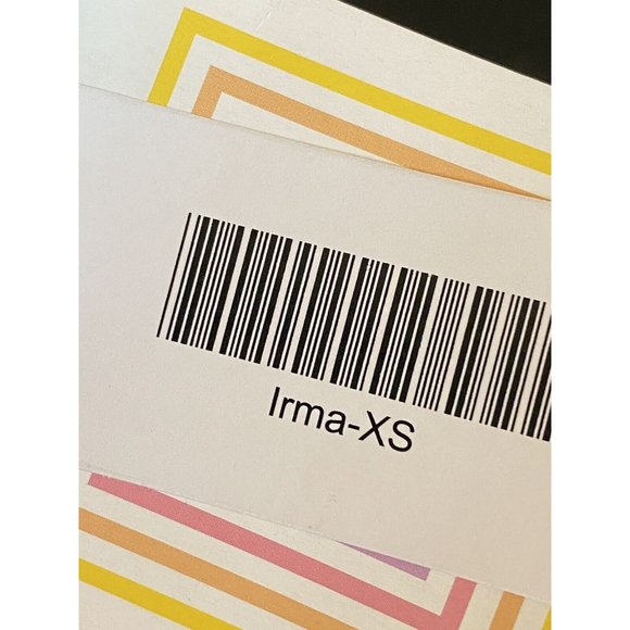 LuLaRoe Irma Simply Comfortable T Shirt Womens Sz XS Geometric Multi Color NWT - Picture 10 of 10